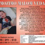 pomozimo malom vedadu